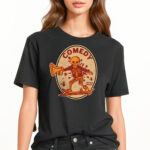 Skeleton Skateboard T-shirt